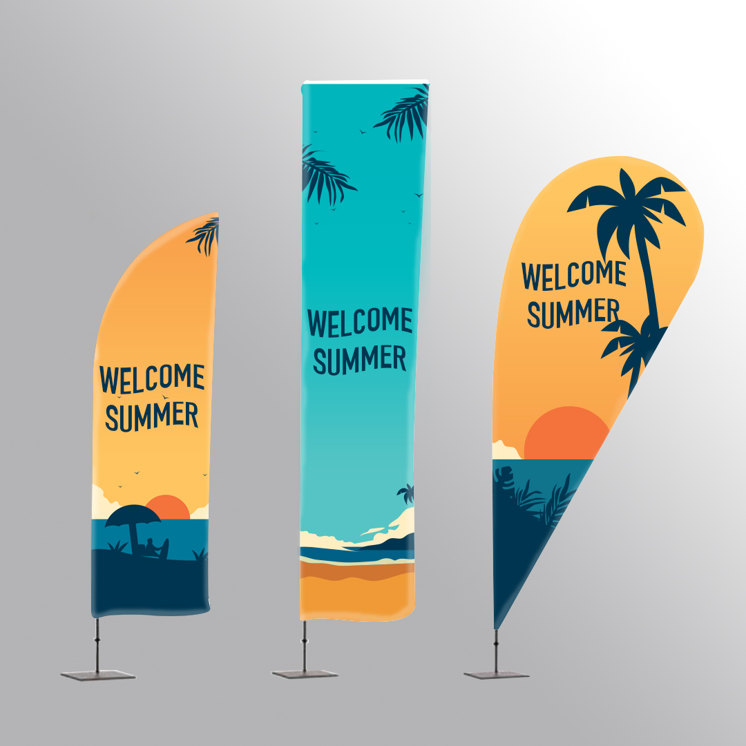 Beachflags bedrucken