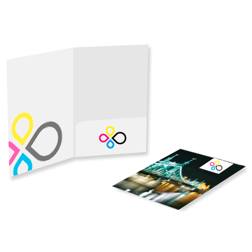 Kartenhüller mit Tasche