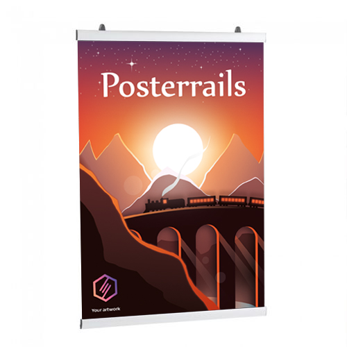 Plakatschienen / Klemmleisten